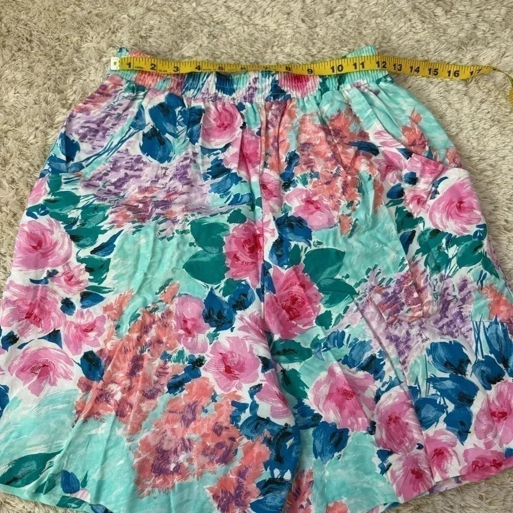 Vintage Sea Sun Womens Floral Shorts size Large - Picture 8 of 10